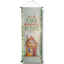 BANNER GRANDE JOSUE 24:15- VERDE