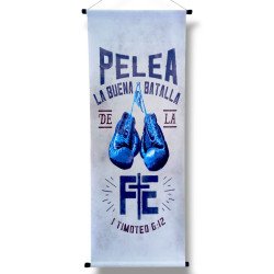 BANNER GRANDE 1 TIMOTEO 6:12