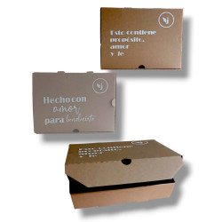 CAJA DE CARTON  INDIVIDUAL PARA BOX