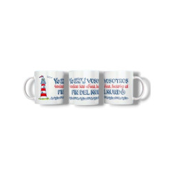 TAZA  DE CERAMICA  -...HASTA EL FIN...
