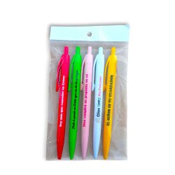 PACK AHORRO -5 LAPICERAS RETRACTIL...