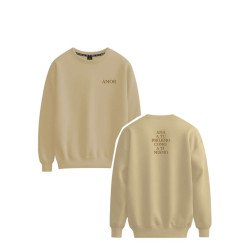 BUZO XL AMOR. BEIGE. JDC. BZO-N04