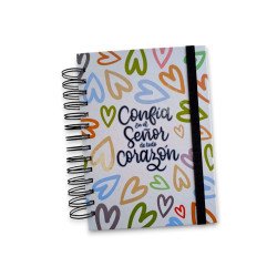 CUADERNO MEDIANO ANILLADO A5 TAPA...