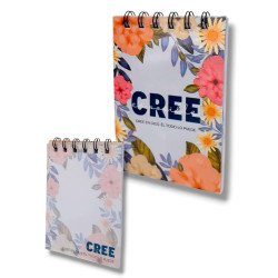 ANOTADOR ANILLADO MEDIANO S.F. TAPA...