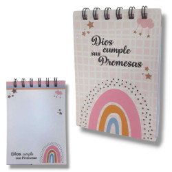 ANOTADOR ANILLADO MEDIANO S.F. TAPA...