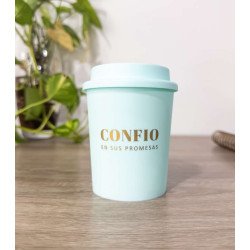 VASO TERMICO CON TAPA.- CONFIO EN SUS...