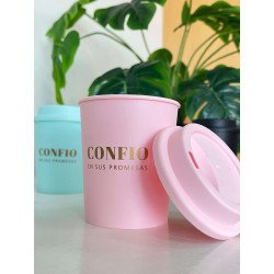 VASO TERMICO CON TAPA.- CONFIO EN SUS...