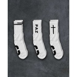 MEDIAS. BLANCAS.CHONA