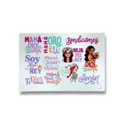 BLISTER DE STICKER MAMA.