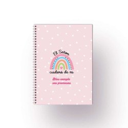 CUADERNO A5 ANILLADO TAPA FLEXIBLE...