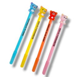 LAPICERA CON APLIQUE DE GOMA. OSITO