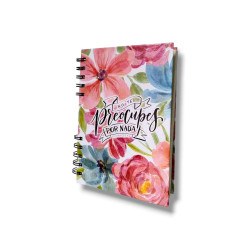 Cuaderno A5 Tapa Dura Sf. 100 Hojas. N3 No Te Preocupes Por Nada. A309