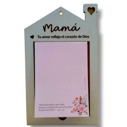 ANOTADOR CASITA. DIA DE LA MADRE