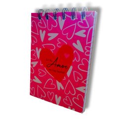 ANOTADOR ANILLADO MEDIANO S.F. TAPA...