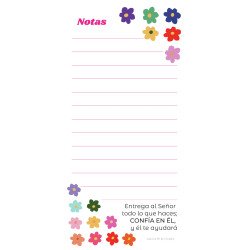 BLOCK ANOTADOR CON IMAN. CONFIA EN...