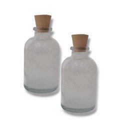 BOTELLA DE VIDRIO DE 30CC CON TAPA DE...