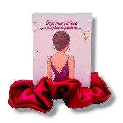 SCRUNCHIES SATÉN COLITAS CABELLO...
