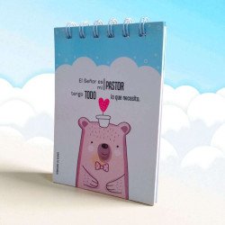 ANOTADOR ANILLADO MEDIANO S.F. TAPA...