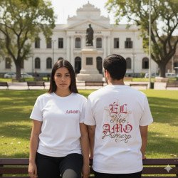 REMERA L  AMOR. BLANCA. JDC