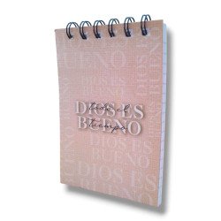 ANOTADOR ANILLADO MEDIANO S.F. TAPA...