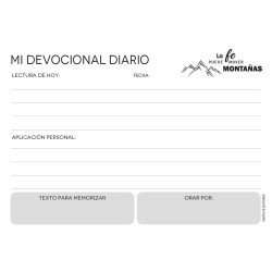 PLANNER  DE ESCRITORIO SEMANAL. LA FE...