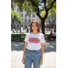 Remera Mujer L Amor Vinculo Perfecto. Blanca.rma-b02 Jdc
