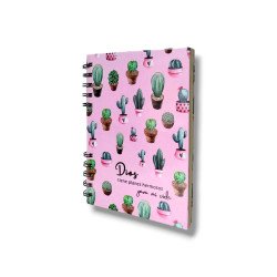 CUADERNO A5 TAPA DURA SF. 100 HOJAS....