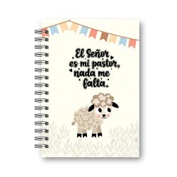 CUADERNO CHICO TIPO DIARIO-OVEJA-. SF