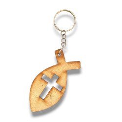 LLAVERO FIBROPLUS PESCADITO CRUZ