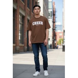 REMERA M.-CREER- MARRON RMA-C034