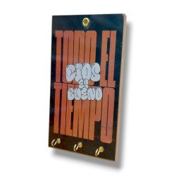 PORTA LLAVES DIOS ES BUENO TODO EL...