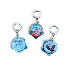 LLAVERO PANDERO. MODELOS VARIOS