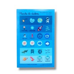 PLANCHA DE STICKER SF. COLOR Y...