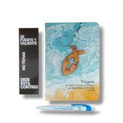 PACK REGALO I.- CUADERNO + LAPICERA...