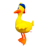 PATO JUAN PELUCHE CHICO. BIPER.