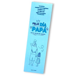 Señalador.feliz Día Papa.sf
