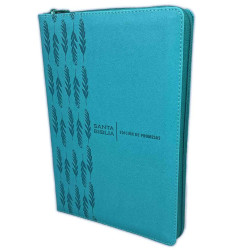 Biblia De Promesas Rv1960 Letra Gigante Con Cierre – Imitacion Piel Turquesa