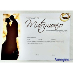 Certificado De Matrimonio