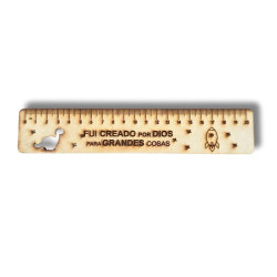 Regla Madera. Fui Creado Por Dios... Reg03