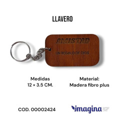 Llavero Fibroplus Amistad Un Regalo De Dios