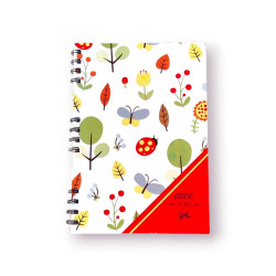 Cuaderno Mediano Anillado Tapa Flexible Sf N2. All You Need Is God