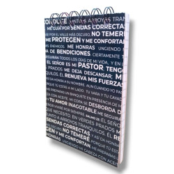 Anotador Anillado Mediano S.f. Tapa Flexible. Frases C34