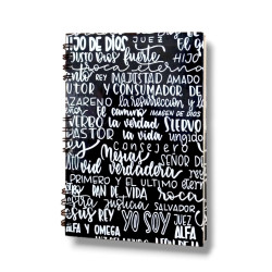 Cuaderno Mediano Anillado Tapa Dura Sf N2. Varias Frase. A207