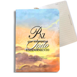 Cuaderno A5 Abrochado.tapa Flexible.paz. Cod B 6011