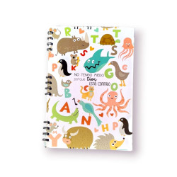 Cuaderno A4 Anillado Tapa Flexible Sf N1. No Tengo Miedo...