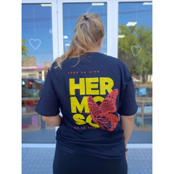 Remera L Todo Lo Hizo Hermoso.negro Rma-n07 Jdc