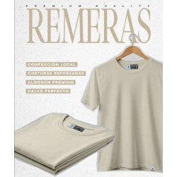 Remera S Beige Lisa. Rma-m08 Jdc