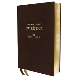 Biblia De Estudio Patrística Rvr – Imitación Piel Marrón