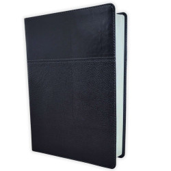Biblia De Estudio Ryrie Ampliada. Piel Negro.