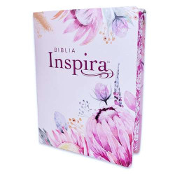 Biblia Inspira  Letra Grande – Imitacion Piel Primaveral. Ntv